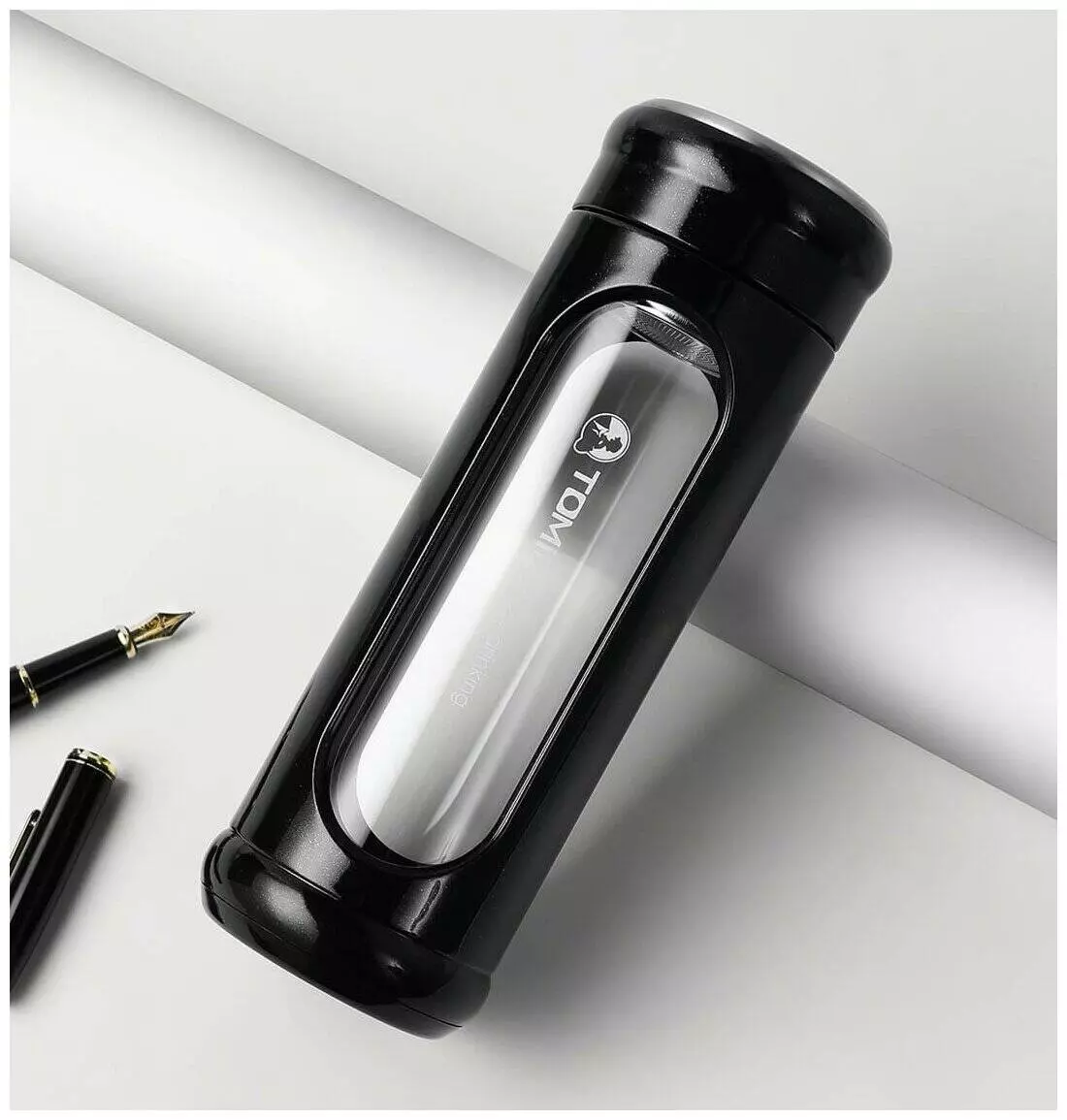 Термос Xiaomi TOMIC Creative Plastic Cup (0,35 л) Black (Черный) Термос Xiaomi TOMIC Creative Plastic Cup (0,35 л) Black (Черный)