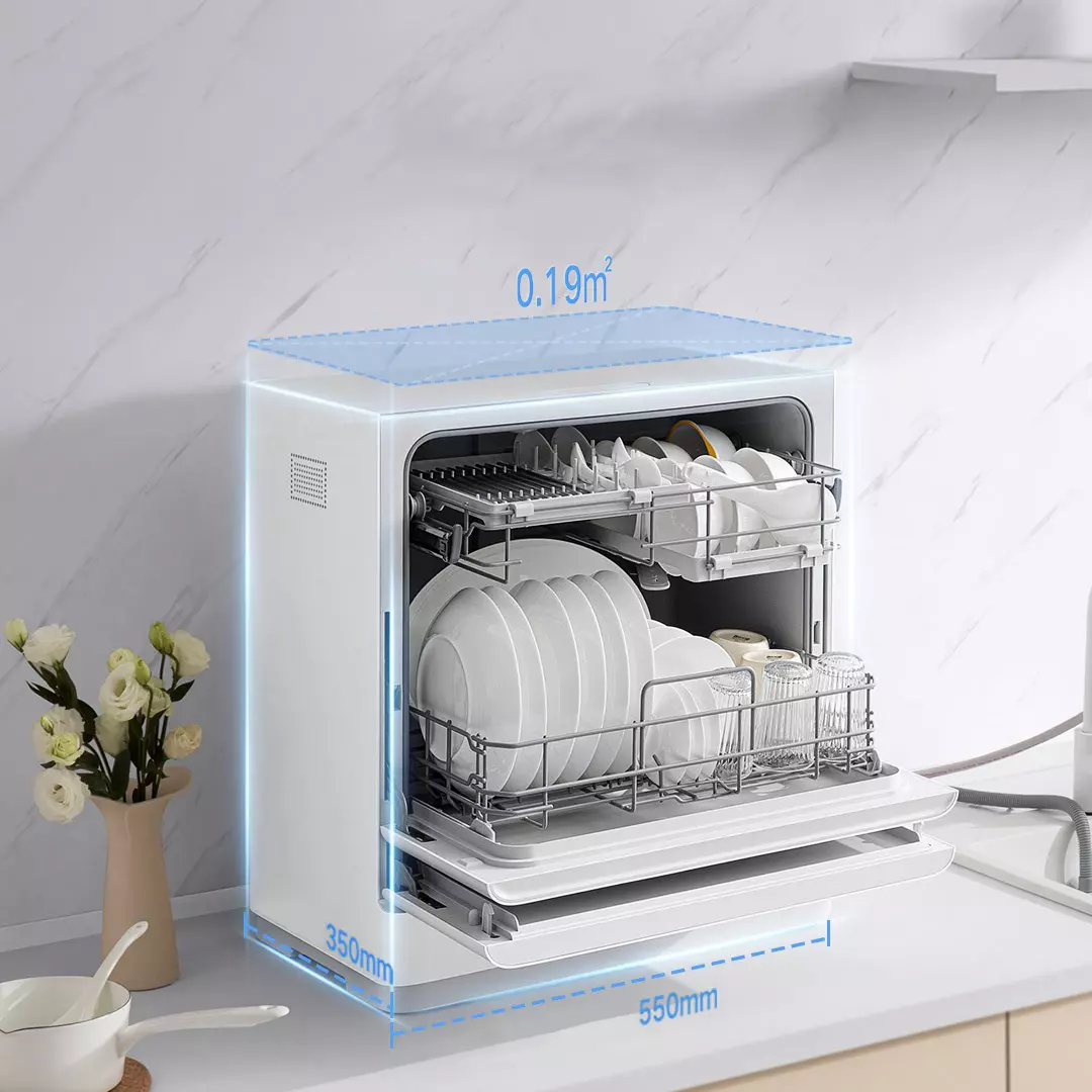 Посудомоечная машина Xiaomi Mijia Smart Desktop Dishwasher S1 (QMDW0501M) 5 Sets White (Белый) Посудомоечная машина Xiaomi Mijia Smart Desktop Dishwasher S1 (QMDW0501M) 5 Sets White (Белый)