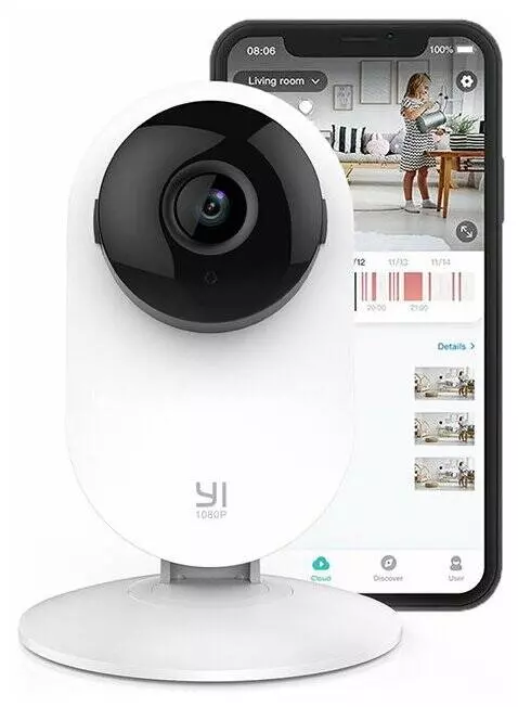 IP камера Xiaomi Yi 1080p Home Camera Family Pack 2 in 1 (Y21GA) White (Белый)