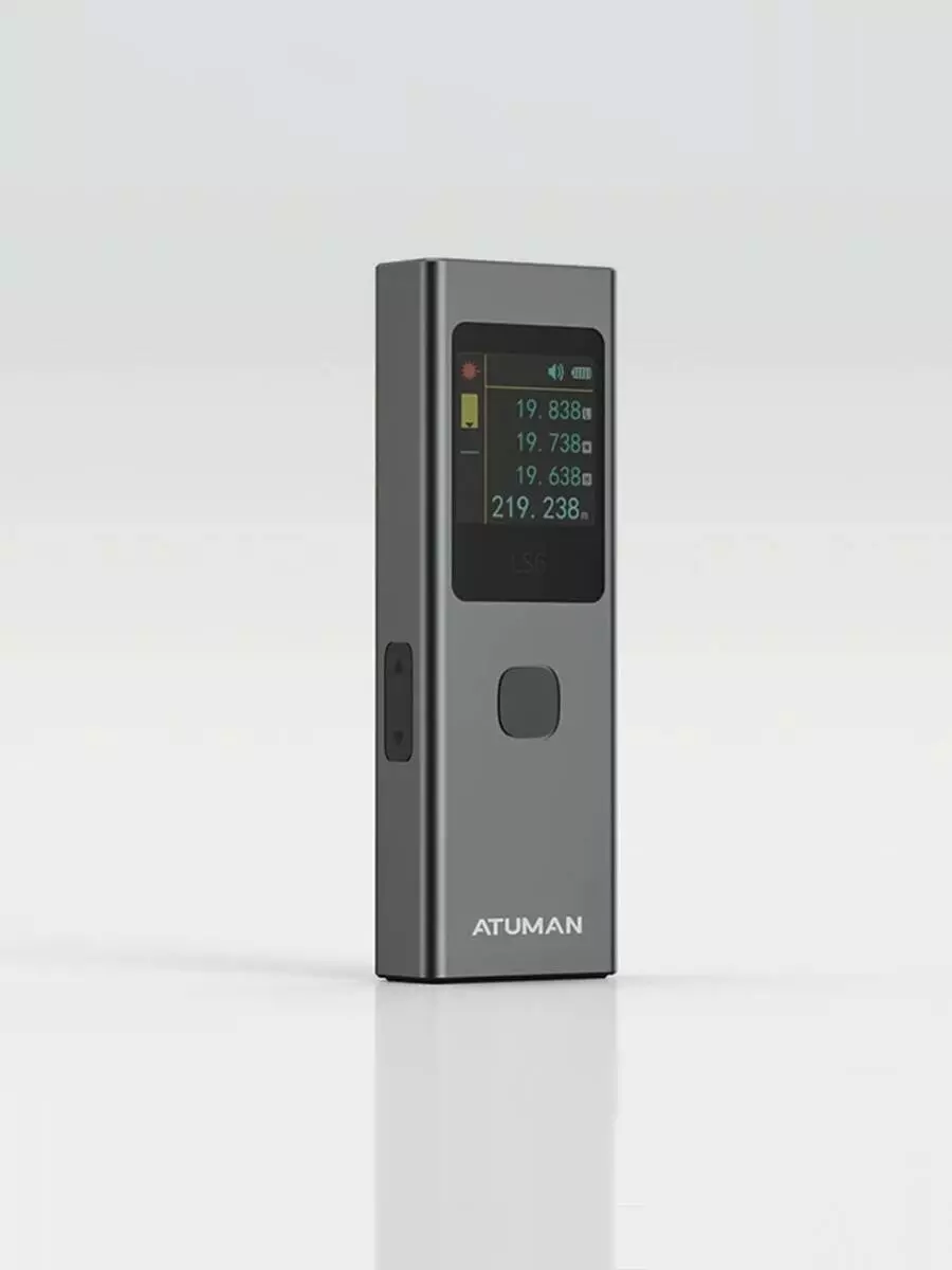 Лазерный дальномер Xiaomi ATuMan Duka LS6 Laser Range Finder 40M Gray (Серый)