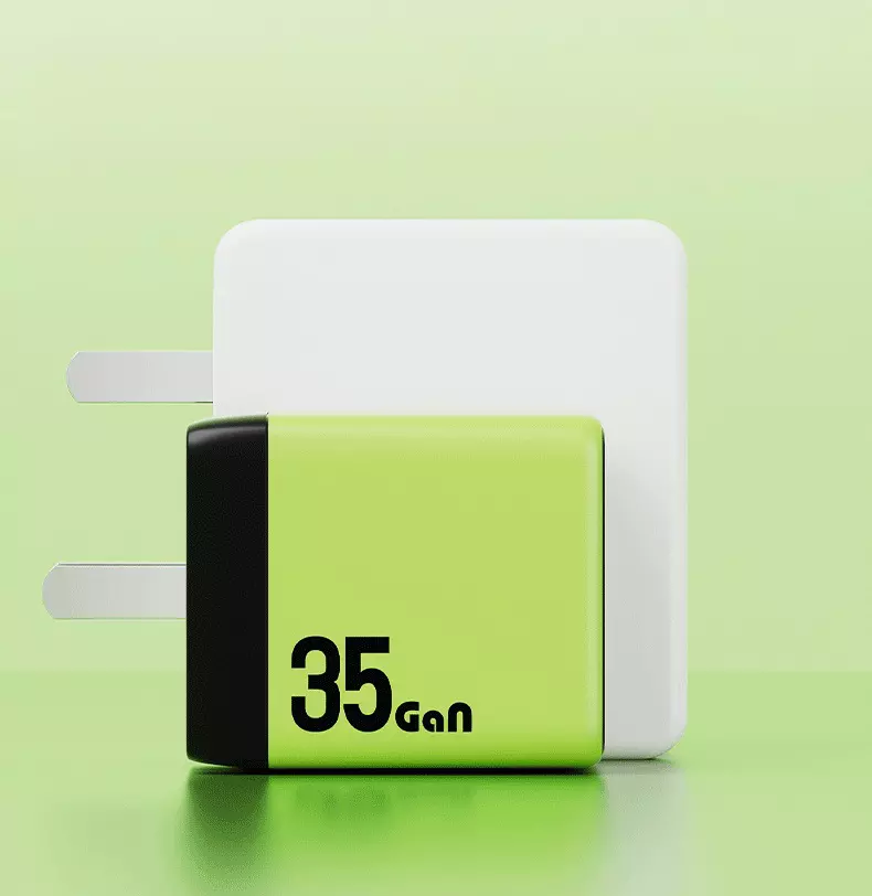 Сетевое зарядное устройство GaN 35W (a+c) WEKOME WP-U36 Green (Зеленый) Сетевое зарядное устройство GaN 35W (a+c) WEKOME WP-U36 Green (Зеленый)