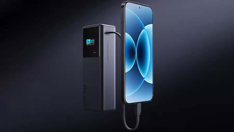 Внешний аккумулятор Xiaomi Mi Power Bank With Cable USB-C 20000mAh 165W (PB2165) Black (Черный) CN Внешний аккумулятор Xiaomi Mi Power Bank With Cable USB-C 20000mAh 165W (PB2165) Black (Черный) CN
