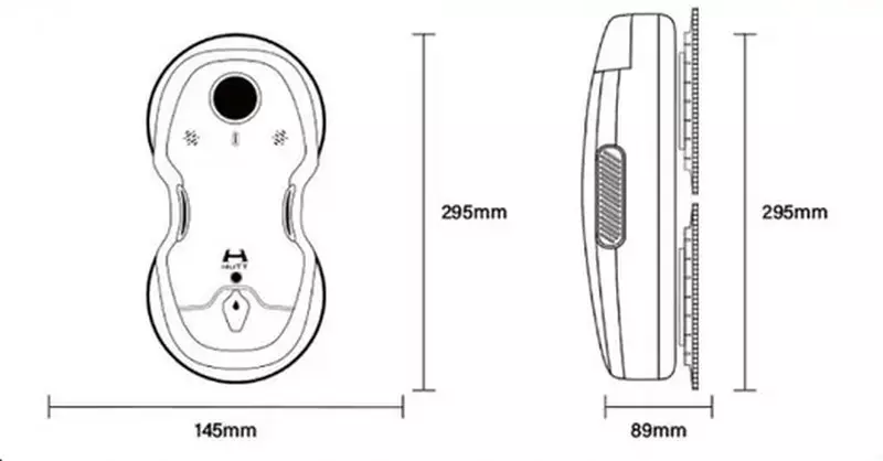 Робот-стеклоочиститель HUTT C7 White (Белый) Global Version Робот-стеклоочиститель HUTT C7 White (Белый) Global Version