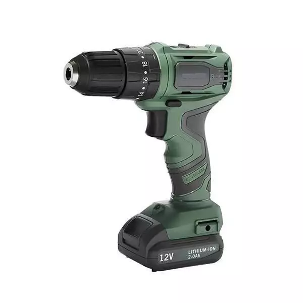Аккумуляторная дрель-шуруповерт MarsWorker 12V Lithium Drill (MSBLID1201-04) Green (Зеленый) Аккумуляторная дрель-шуруповерт MarsWorker 12V Lithium Drill (MSBLID1201-04) Green (Зеленый)