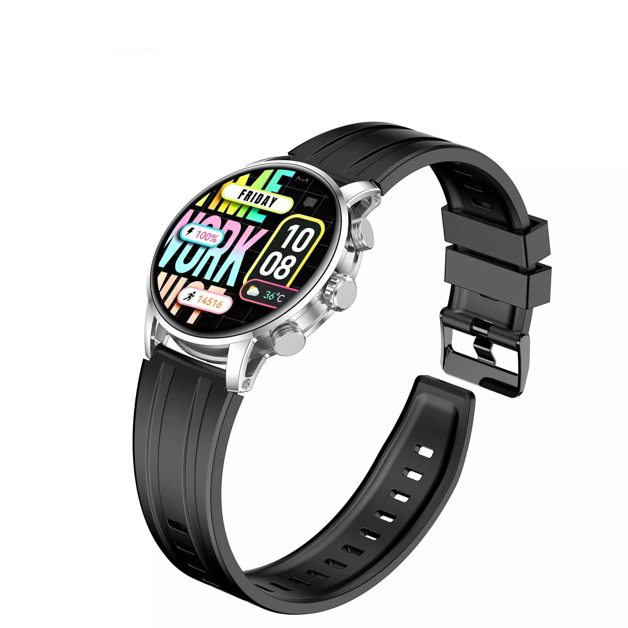 Умные часы Kieslect Calling Watch Kr2 Pro (YFT2084EU) Silver (Серебристый) Global Version Умные часы Kieslect Calling Watch Kr2 Pro (YFT2084EU) Silver (Серебристый) Global Version