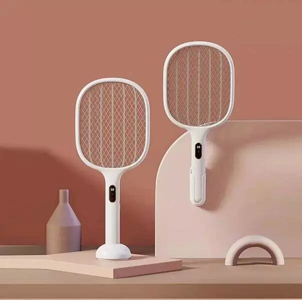Электрическая мухобойка Qualitell Smart Digital Electric Fly Swatte S1 Pro White (Белый) Электрическая мухобойка Qualitell Smart Digital Electric Fly Swatte S1 Pro White (Белый)