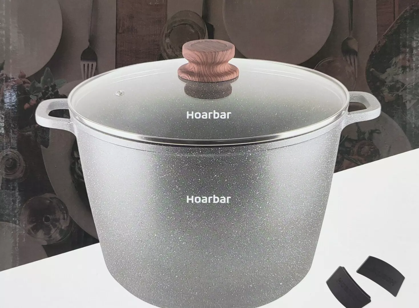 Кастрюля Hoarbar Deep Pot A06 24CM (A0624A) Gray (Серый) Кастрюля Hoarbar Deep Pot A06 24CM (A0624A) Gray (Серый)