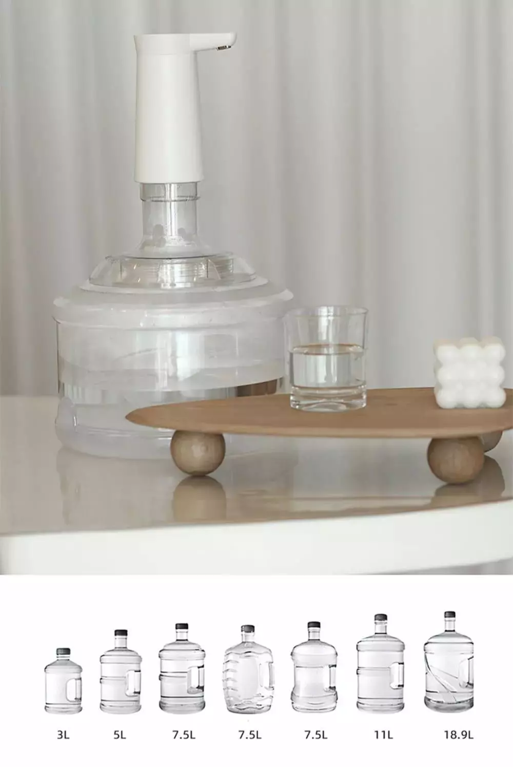 Автоматическая помпа Xiaomi Mijia Sothing Water Pump Wireless (DSHJ-S-2004) White (Белый) CN Автоматическая помпа Xiaomi Mijia Sothing Water Pump Wireless (DSHJ-S-2004) White (Белый) CN