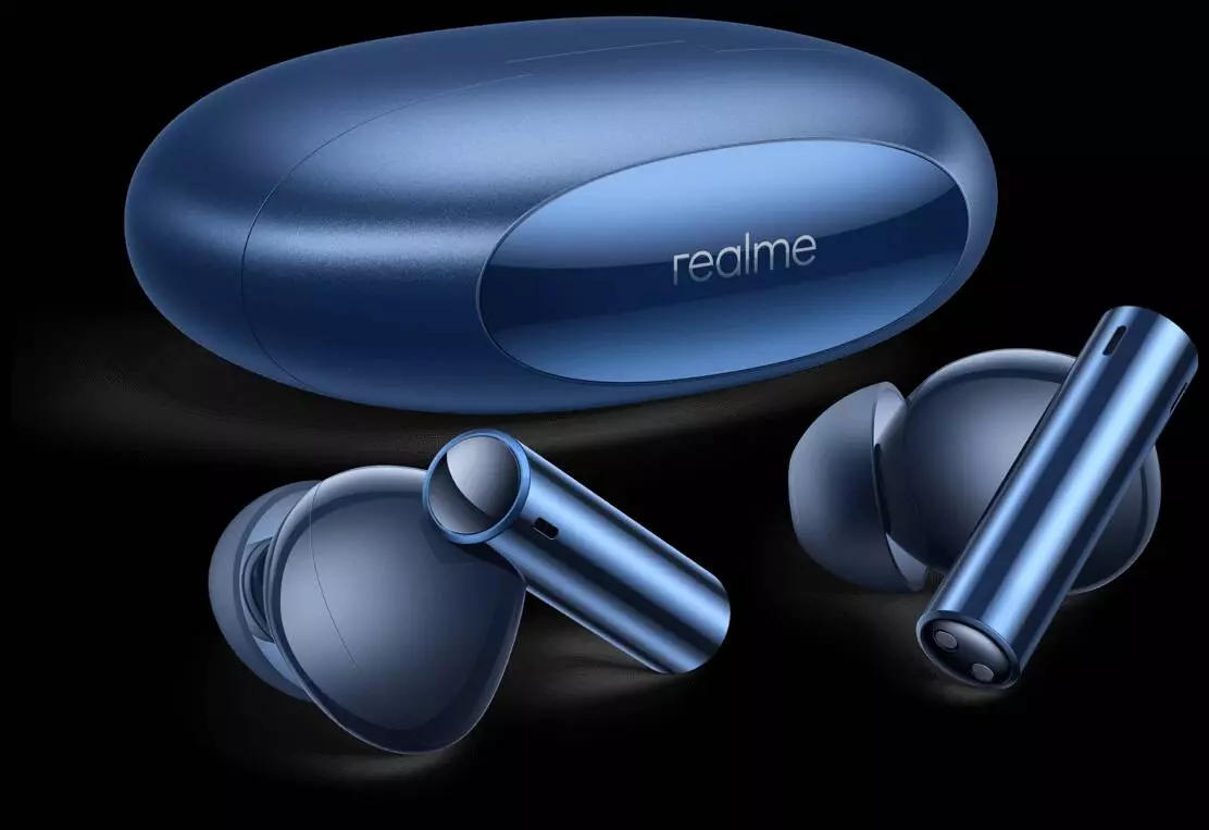 Беспроводные наушники Realme Buds Air 3 Blue (Синий) Global Version