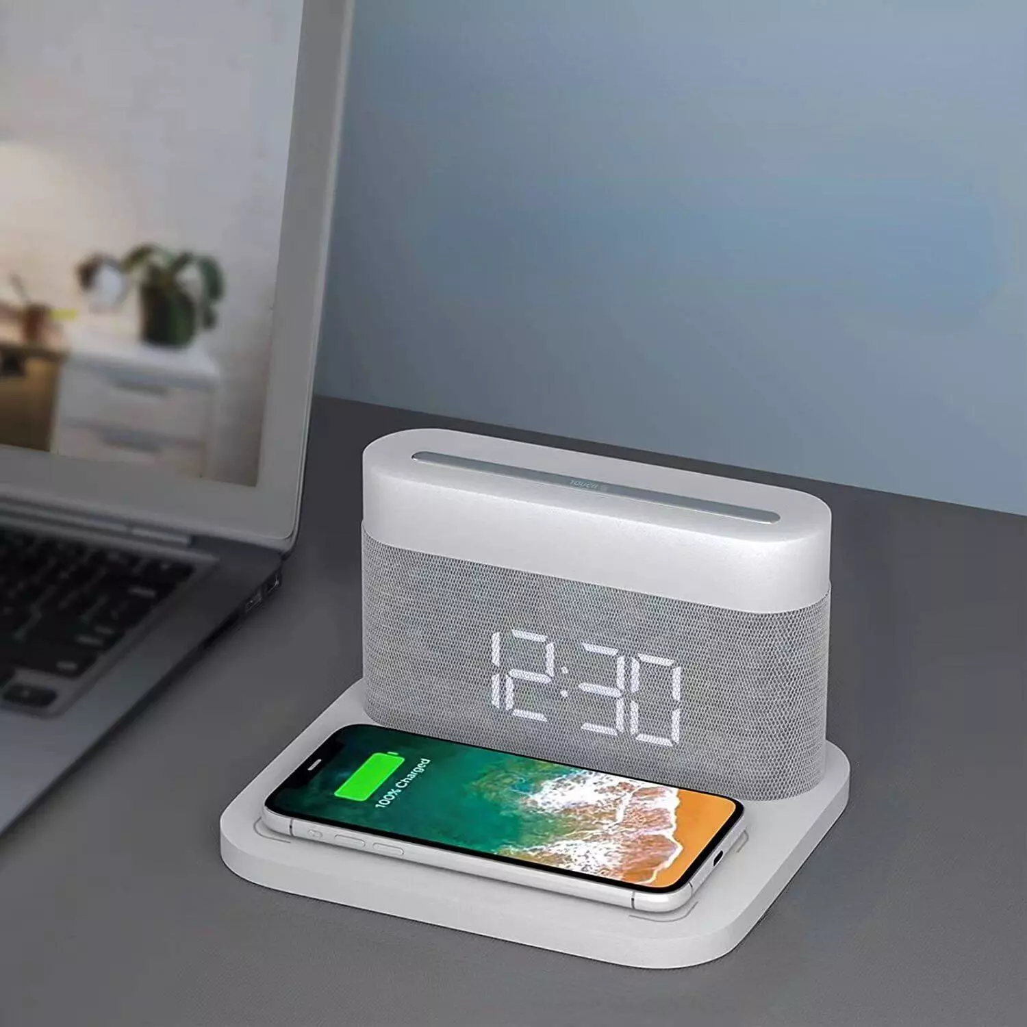 Ночник Xiaomi VFZ Led Lamp Wireless Charger Black (C-WCLL-C01) White (Белый) Ночник Xiaomi VFZ Led Lamp Wireless Charger Black (C-WCLL-C01) White (Белый)