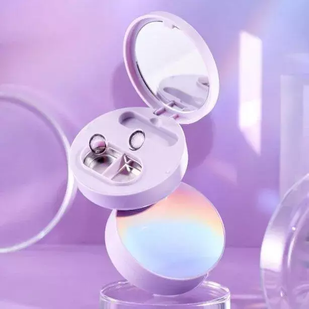 Ультразвуковой очиститель для контактных линз Lofans C5 Contact Lens Cleaning Box с зеркалом Purple (Фиолетовый)