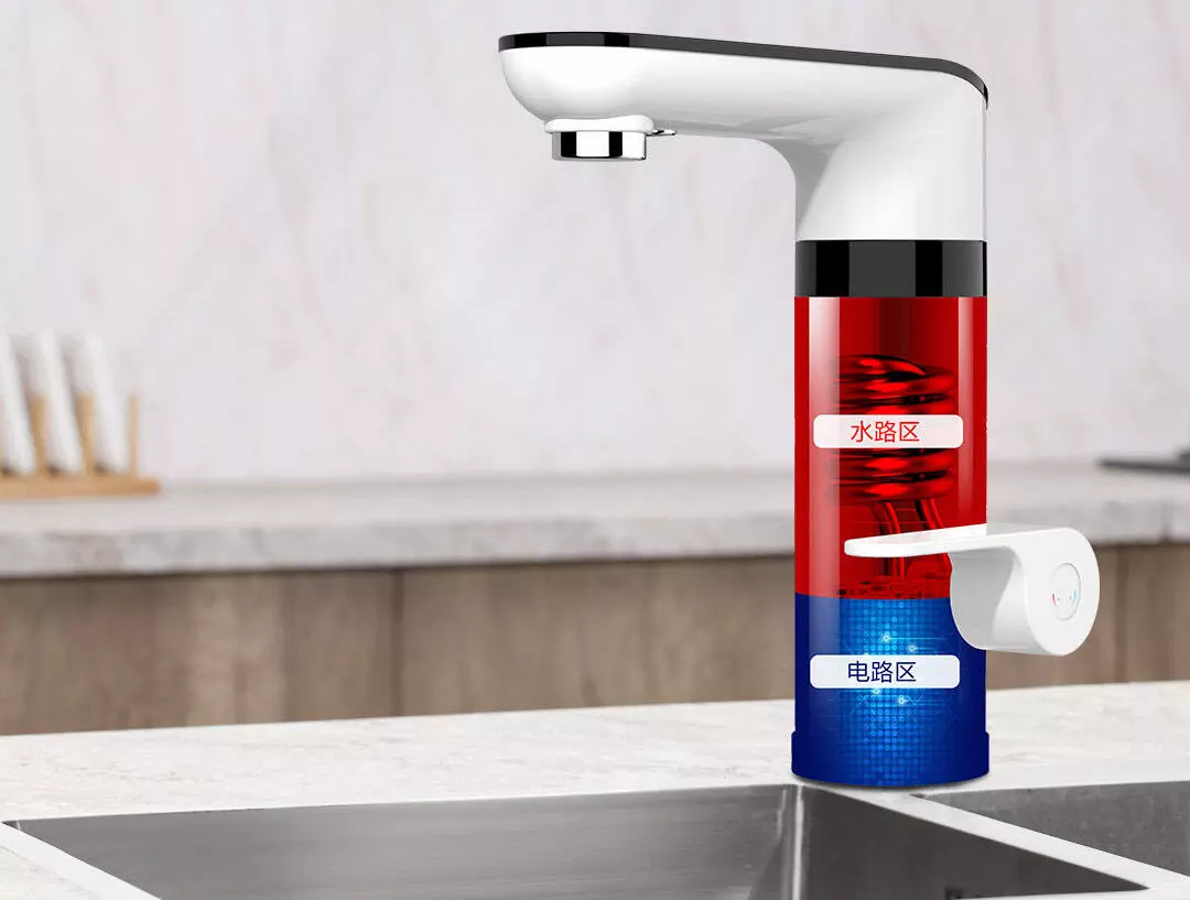 Смеситель с водонагревателем Xiaomi Xiaoda Instant Hot Water Faucet Pro (HD-JRSLT07) White (Белый) Смеситель с водонагревателем Xiaomi Xiaoda Instant Hot Water Faucet Pro (HD-JRSLT07) White (Белый)