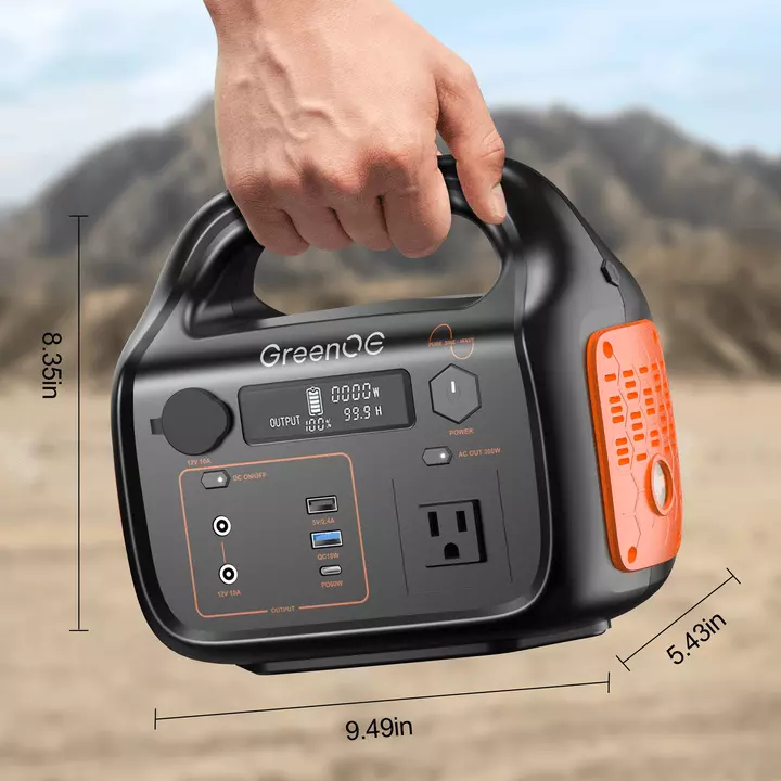 Портативная зарядная станция GREENOE Portable Power Station 299Wh EU300 Black (Черный) Портативная зарядная станция GREENOE Portable Power Station 299Wh EU300 Black (Черный)