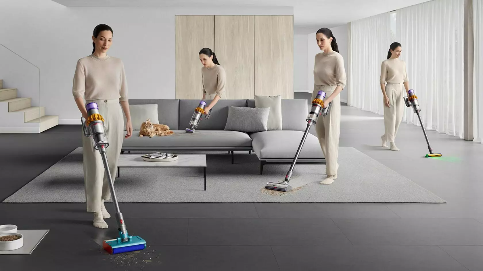Пылесос Dyson V15s Detect Submarine Yellow Nickel (SV47) Пылесос Dyson V15s Detect Submarine Yellow Nickel (SV47)