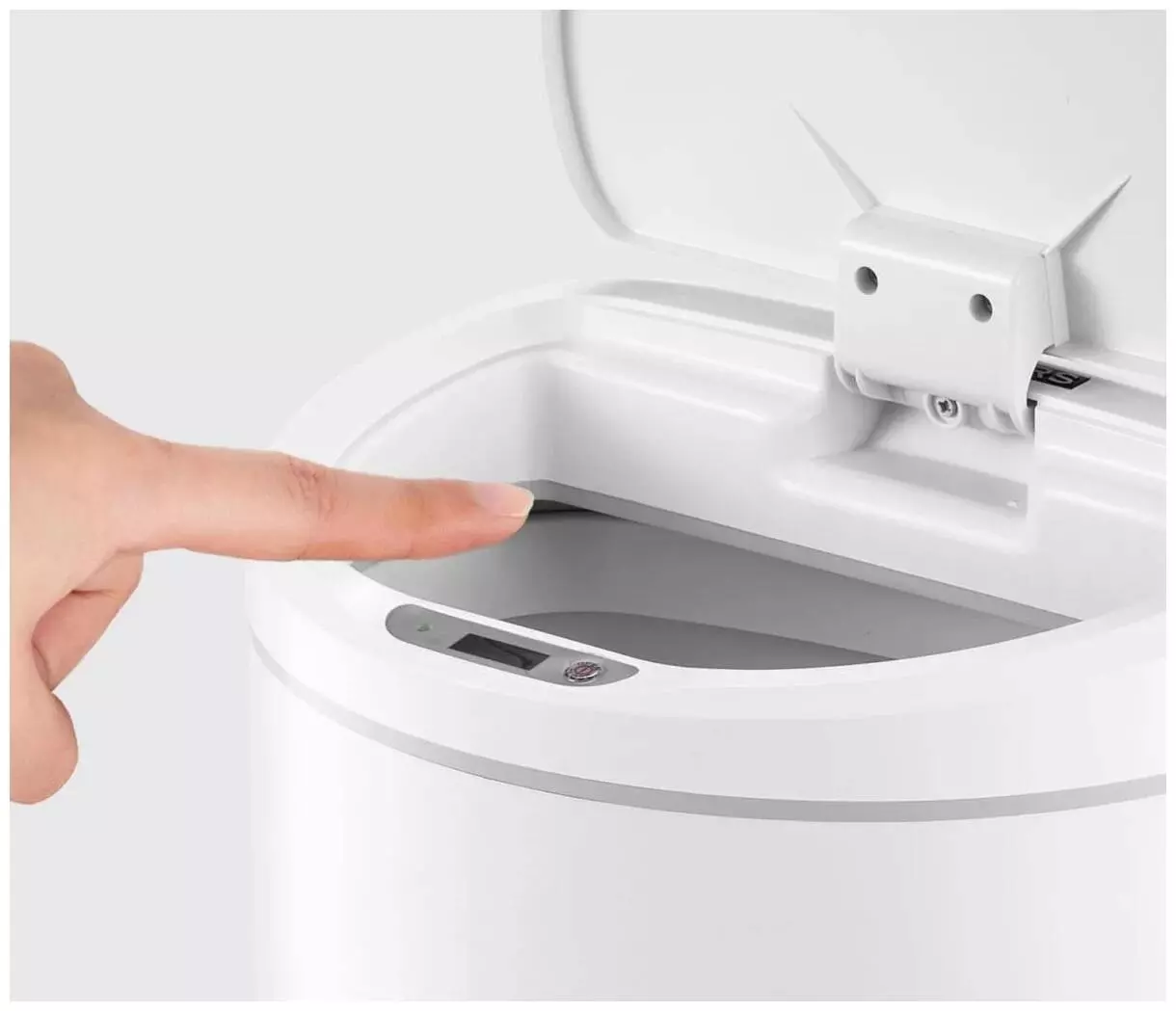Мусорное ведро Ninestars Sensor Trash Can, 10 л (DZT-10-29S) White (Белый) Мусорное ведро Ninestars Sensor Trash Can, 10 л (DZT-10-29S) White (Белый)