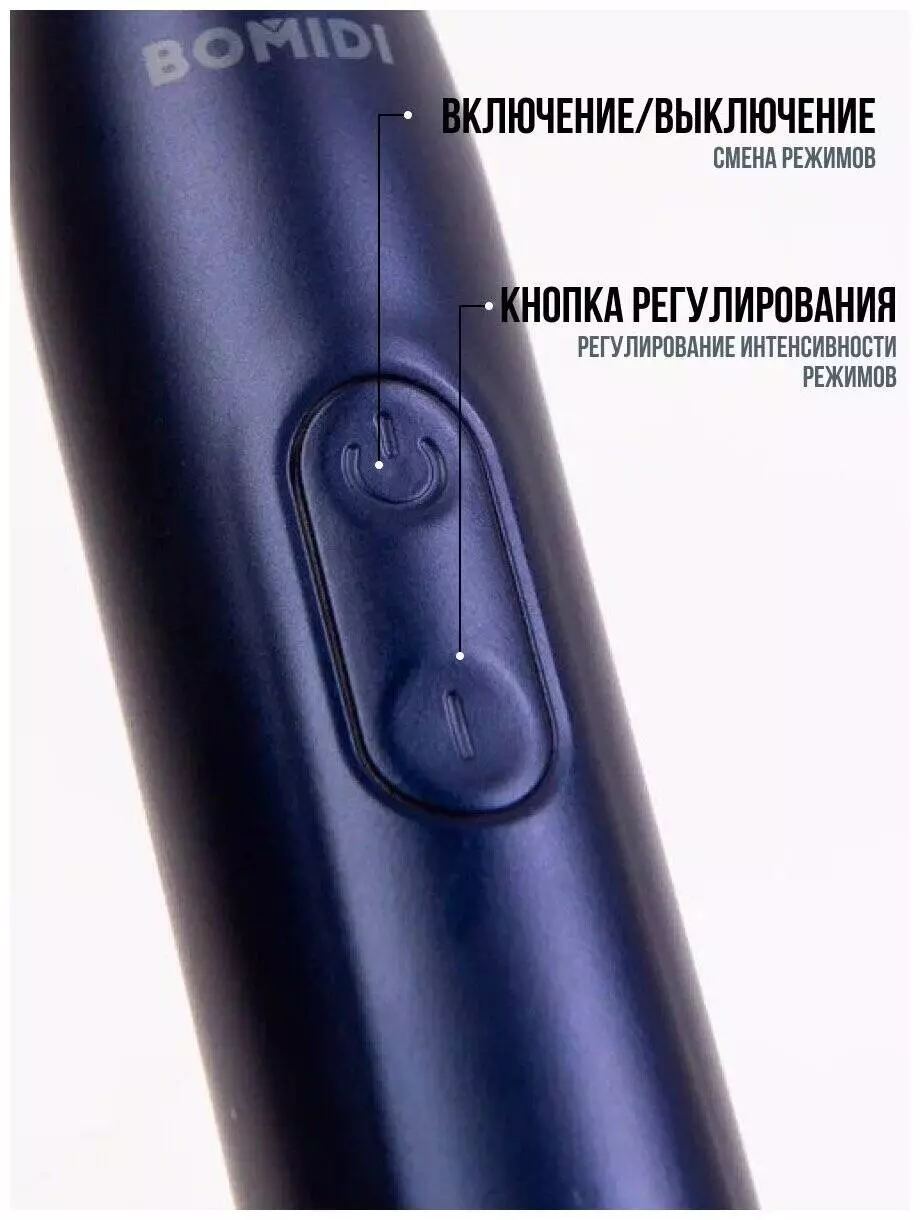Электрическая зубная щетка Xiaomi Bomidi TX5 с док. станцией Blue (Синий) Электрическая зубная щетка Xiaomi Bomidi TX5 с док. станцией Blue (Синий)