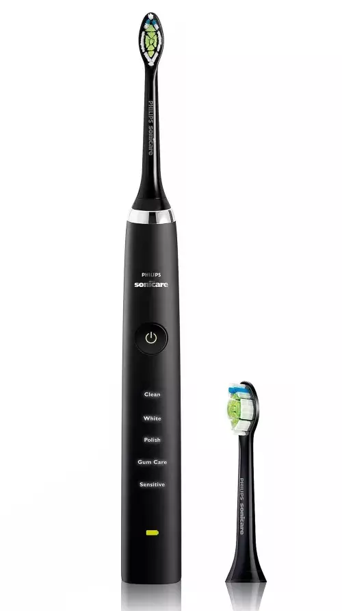 Ультразвуковая зубная щетка Philips Sonicare Diamond Clean (HX9350) Black (Черный)