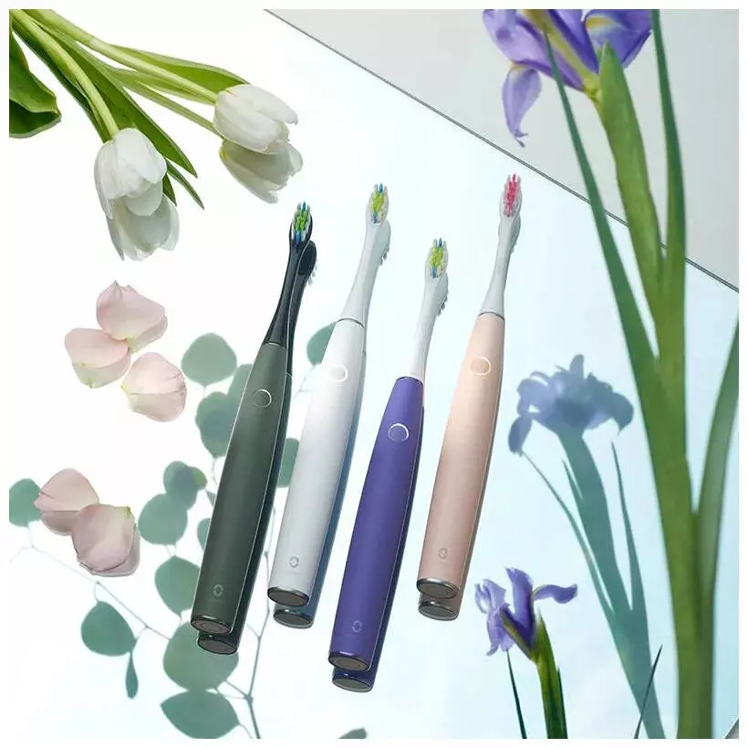 Электрическая зубная щетка Oclean Air 2 Pink (Розовый) EU Электрическая зубная щетка Oclean Air 2 Pink (Розовый) EU