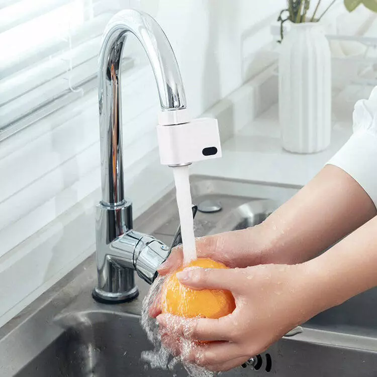 Насадка на крана водосберегающая Xiaomi Smartda Induction Home Water Sensor (HD-ZNJSQ-06) White (Белый) Насадка на крана водосберегающая Xiaomi Smartda Induction Home Water Sensor (HD-ZNJSQ-06) White (Белый)