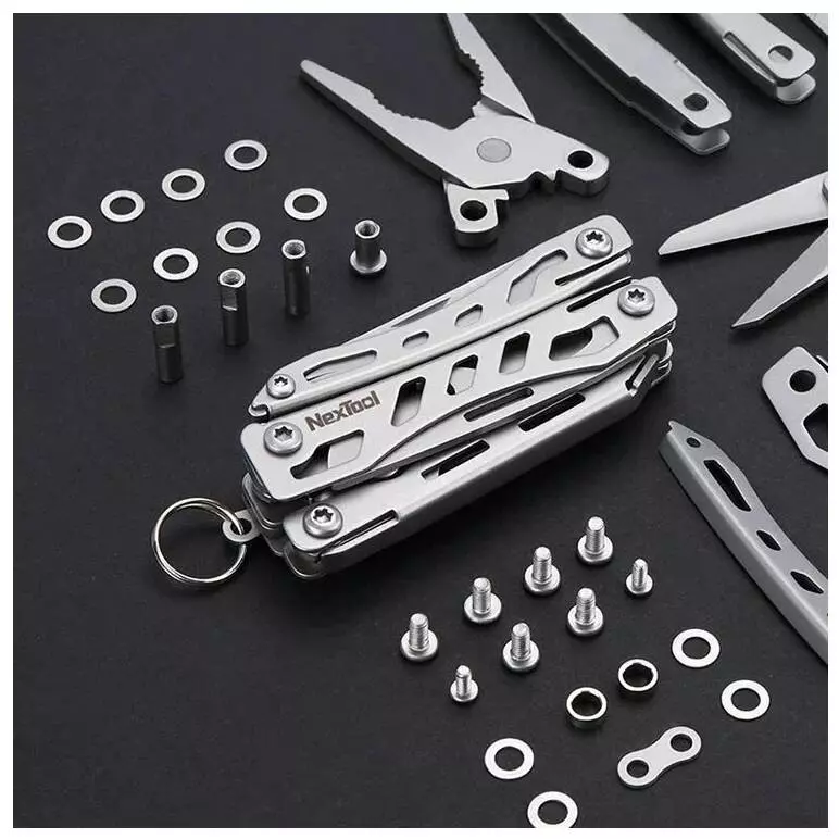 Мультитул NexTool Flagship Lite (KT5022) (12 функций) Silver (Серебристый) CN Мультитул NexTool Flagship Lite (KT5022) (12 функций) Silver (Серебристый) CN