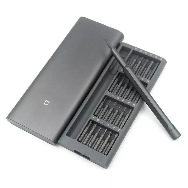 Отвертка с насадками Xiaomi MiJia Wiha Screwdriver Set (25 предм.) Black (Черный) Отвертка с насадками Xiaomi MiJia Wiha Screwdriver Set (25 предм.) Black (Черный)