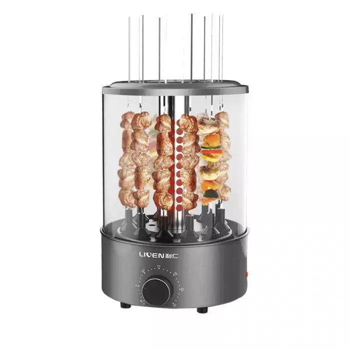 Электрошашлычница Xiaomi Liven Automatic Rotating Barbecue Hut KL-J121 Gray (Серый)