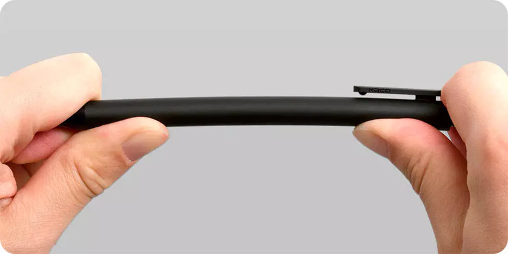 Набор гелевых ручек Xiaomi KACO Pure Plastic Gel Ink Pen K1015 (10 шт) Black (Черный)