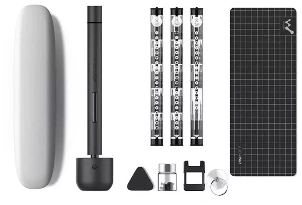 Аккумуляторная отвертка Wowstick 1F+ Black (Черный) CN Аккумуляторная отвертка Wowstick 1F+ Black (Черный) CN