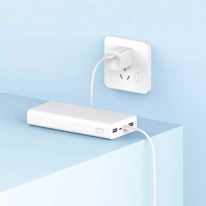 Аккумулятор Xiaomi Power Bank 20000 mah Type-C 22.5W (PB2022ZM) White (Белый) Аккумулятор Xiaomi Power Bank 20000 mah Type-C 22.5W (PB2022ZM) White (Белый)