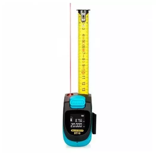 Рулетка лазерная Xiaomi Mileseey Laser Ranging Measure Blue DT10 Black (Черный)