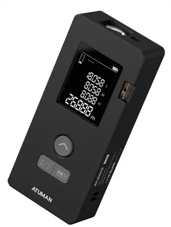 Лазерный дальномер Atuman Duka LS3 Laser Range Finder 80м Black (Черный) Лазерный дальномер Atuman Duka LS3 Laser Range Finder 80м Black (Черный)