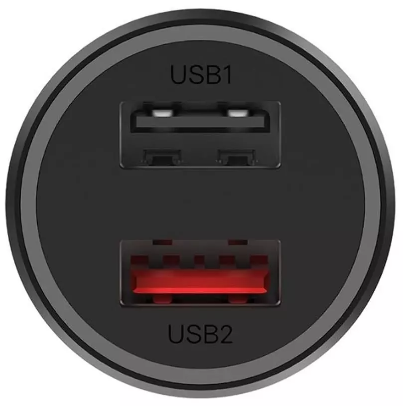 Автомобильное зарядное устройство Xiaomi 37 Вт Car Charger 2USB 3A Black (Черный) Global Version Автомобильное зарядное устройство Xiaomi 37 Вт Car Charger 2USB 3A Black (Черный) Global Version