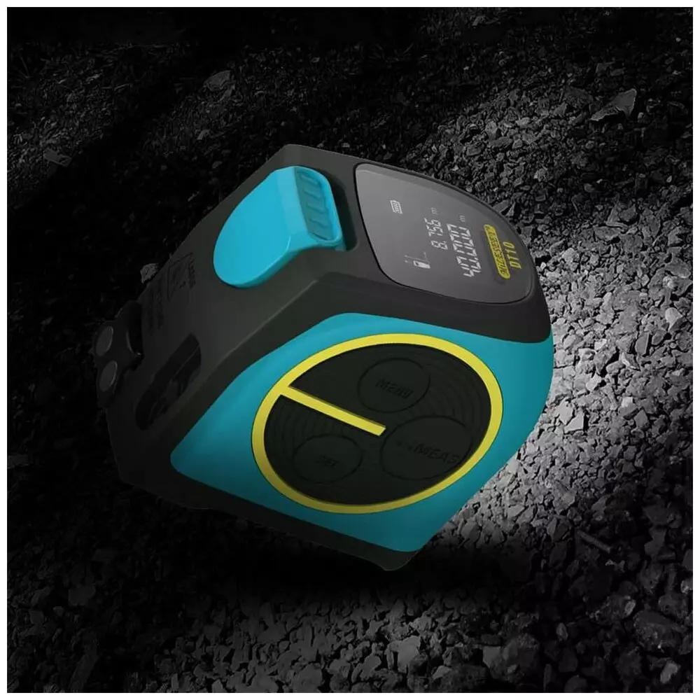 Лазерный уровень Xiaomi MILESEEY Laser Ranging Tape Measure DT10 40 м Gray (Серый)