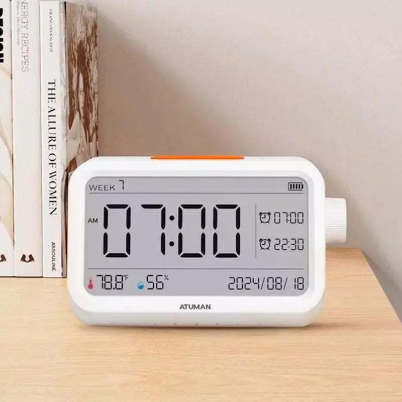 Многофункциональный будильник Xiaomi Atuman Duka MT2 White (Белый)
