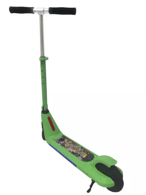 Детский электросамокат Spetime Electric Kickscooter E8 Green (Зеленый) Детский электросамокат Spetime Electric Kickscooter E8 Green (Зеленый)