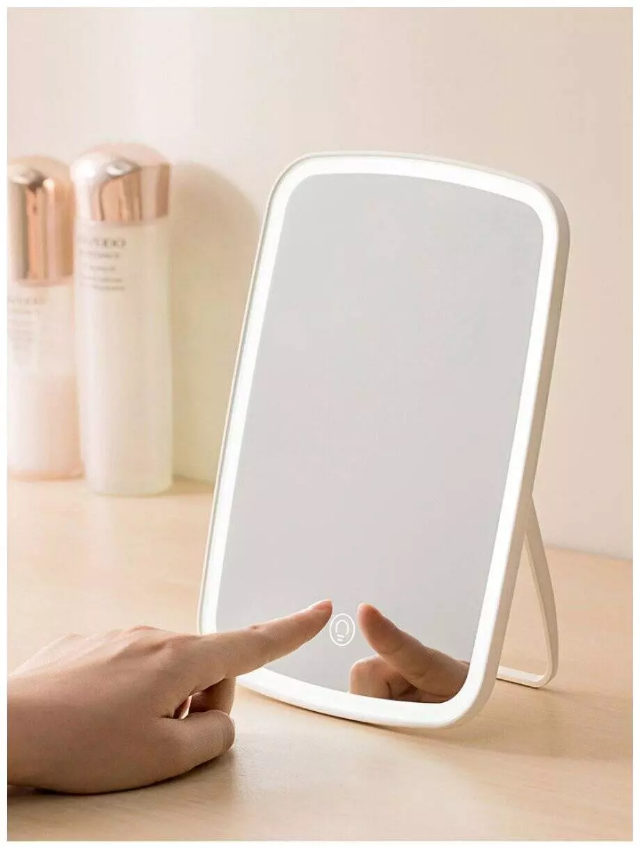 Зеркало косметическое с подсветкой Xiaomi Jordan Judy LED Makeup Mirror-Upgrade (NV663) White (Белый) Зеркало косметическое с подсветкой Xiaomi Jordan Judy LED Makeup Mirror-Upgrade (NV663) White (Белый)