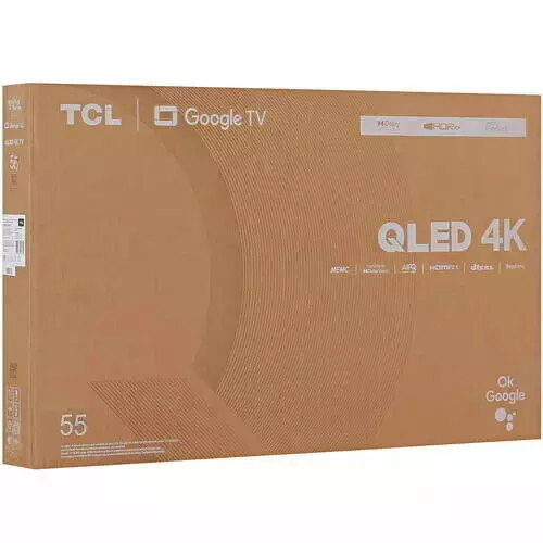 Телевизор TCL 55″ C645 4K QLED Black (Черный) Телевизор TCL 55″ C645 4K QLED Black (Черный)