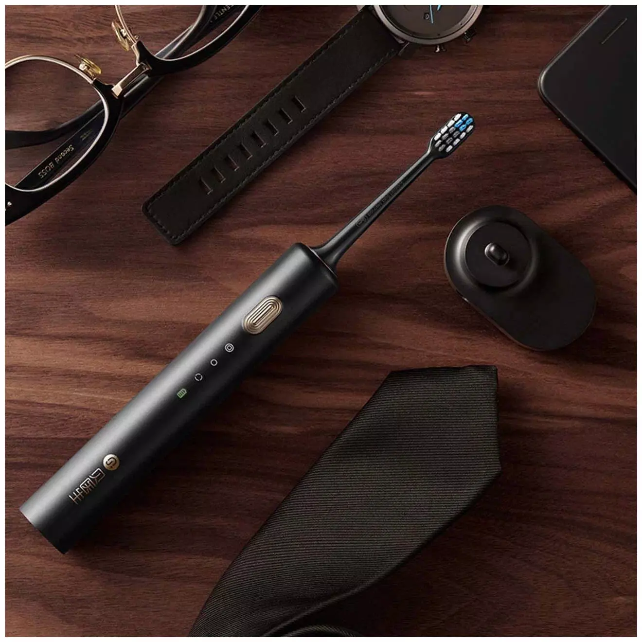 Электрическая зубная щетка DR.BEI Sonic Electric Toothbrush BY-V12 Black (Черный) Электрическая зубная щетка DR.BEI Sonic Electric Toothbrush BY-V12 Black (Черный)