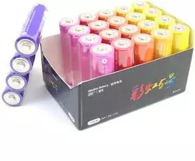 Батарейки Xiaomi Rainbow 5 AA (24 шт) Батарейки Xiaomi Rainbow 5 AA (24 шт)