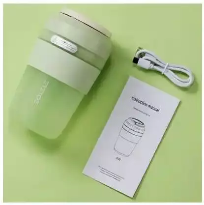Портативная соковыжималка блендер Zolele Portable Electric Juicer Cup (Zi102) Green (Зеленый) EU Портативная соковыжималка блендер Zolele Portable Electric Juicer Cup (Zi102) Green (Зеленый) EU