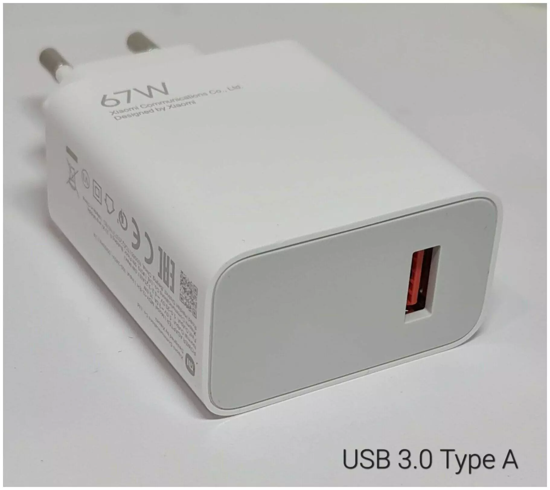 Сетевое зарядное устройство Xiaomi 67W Charging Combo (Type-A) (BHR6035) White (Белый) Сетевое зарядное устройство Xiaomi 67W Charging Combo (Type-A) (BHR6035) White (Белый)