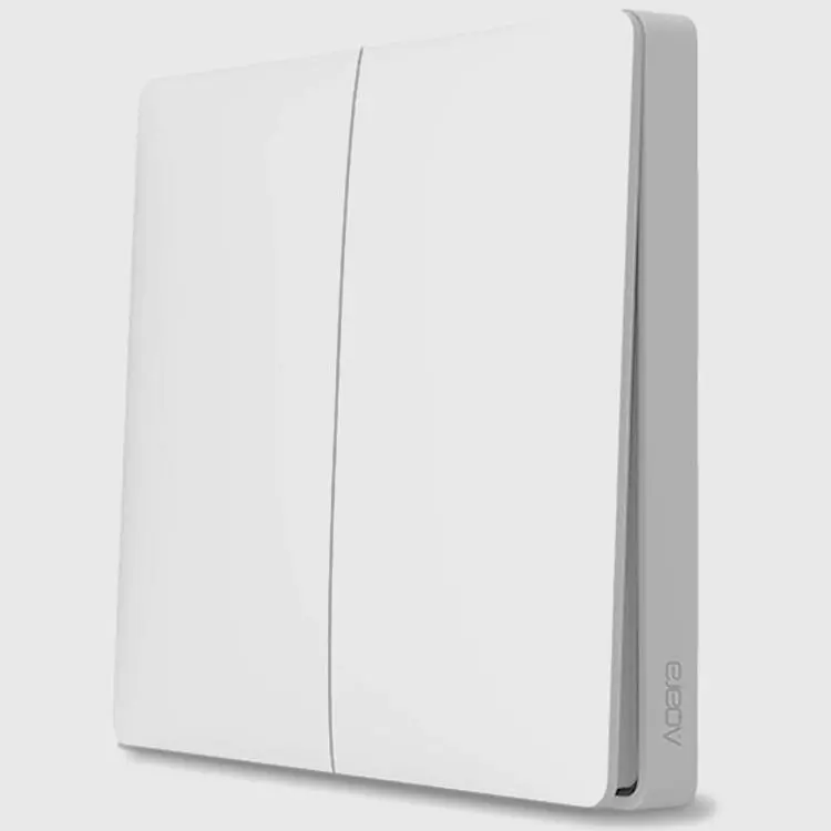 Выключатель беспроводной Aqara Wall Wireless Switch Double Key Edition (WXKG02LM) White (Белый)