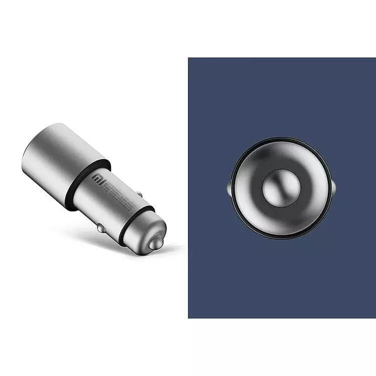Автомобильное зарядное устройство Xiaomi Mijia Car Charger QC 3.0 (CC02CZM) Silver (Серебристый) Автомобильное зарядное устройство Xiaomi Mijia Car Charger QC 3.0 (CC02CZM) Silver (Серебристый)