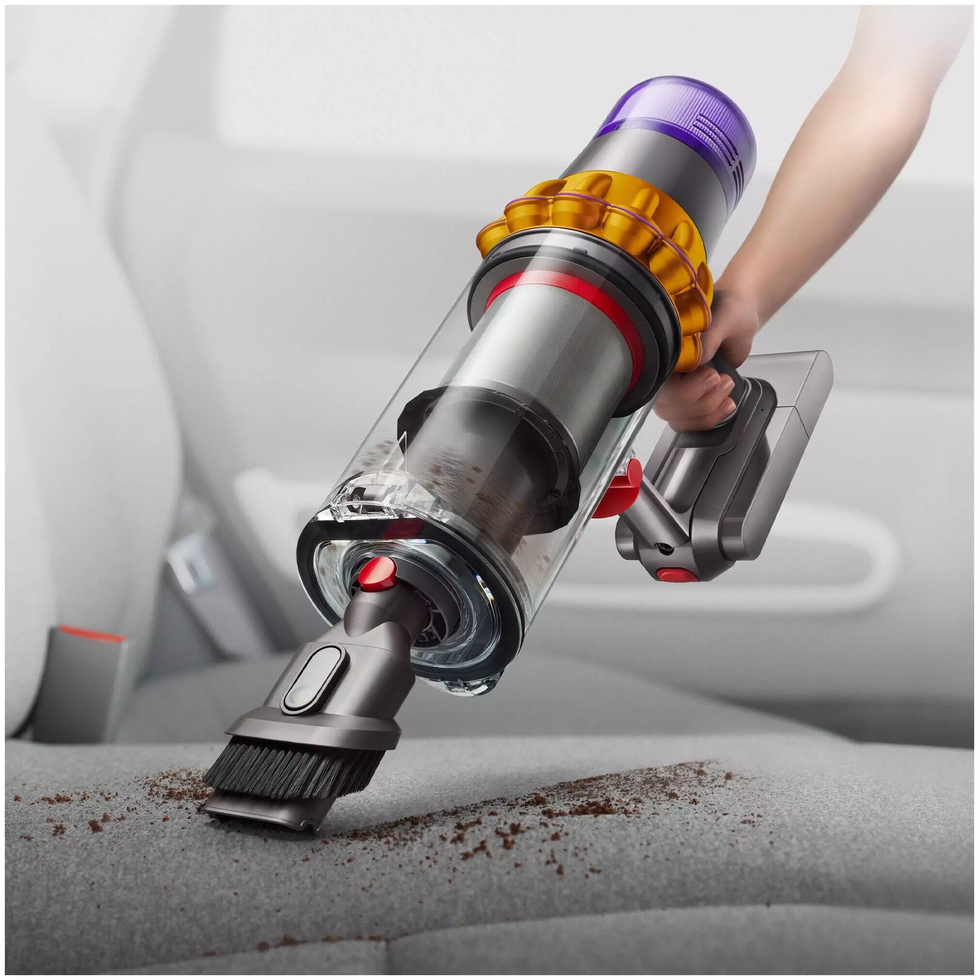 Пылесос Dyson V15 Detect Absolute Orange (Оранжевый) UK Пылесос Dyson V15 Detect Absolute Orange (Оранжевый) UK