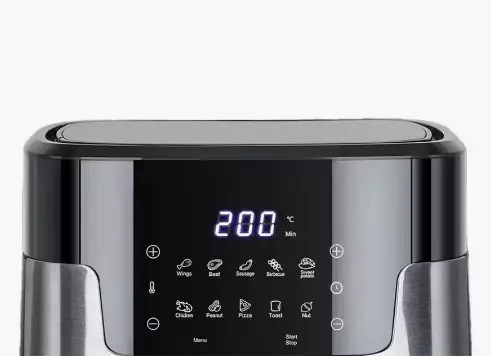 Аэрогриль PUDODO Smart Air Fryer 6L Silver (Серебристый) Аэрогриль PUDODO Smart Air Fryer 6L Silver (Серебристый)