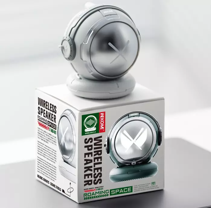Портативная колонка WEKOME WD-01 Navigator Wireless Speaker Bluetooth 5.3 3W White (Белый) Портативная колонка WEKOME WD-01 Navigator Wireless Speaker Bluetooth 5.3 3W White (Белый)