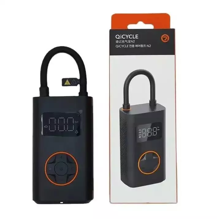 Электрический насос Xiaomi Qicycle Electric Air Inflator N2 Black (Черный) Электрический насос Xiaomi Qicycle Electric Air Inflator N2 Black (Черный)