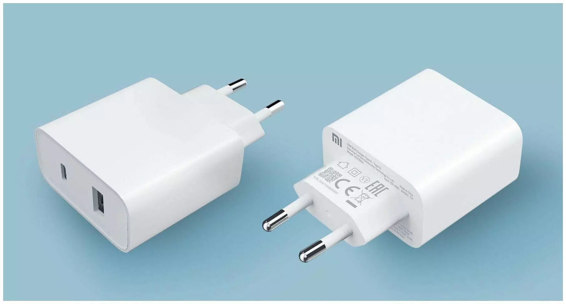 Сетевое зарядное устройство Xiaomi 33W Wall Charger 1A1C (USB-A + USB-C) White (Белый) Сетевое зарядное устройство Xiaomi 33W Wall Charger 1A1C (USB-A + USB-C) White (Белый)