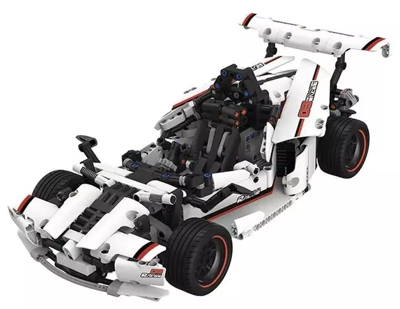 Конструктор электромеханический Xiaomi MITU Smart Building Blocks Road Racing (GLSC01IQI) White (Белый)