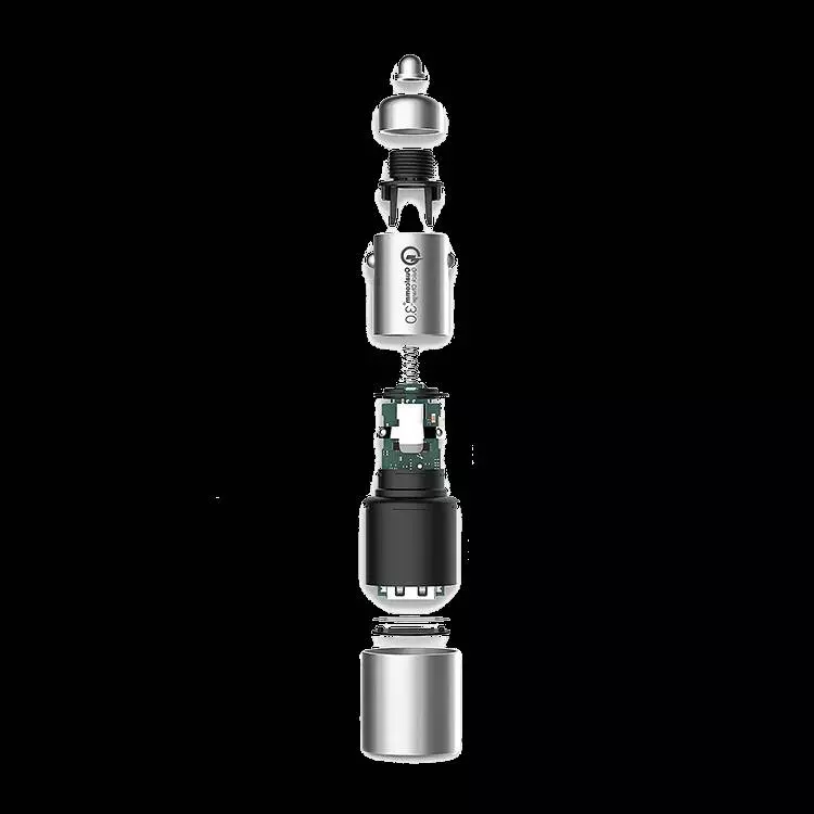 Автомобильное зарядное устройство Xiaomi Mijia Car Charger QC 3.0 (CC02CZM) Silver (Серебристый) Автомобильное зарядное устройство Xiaomi Mijia Car Charger QC 3.0 (CC02CZM) Silver (Серебристый)
